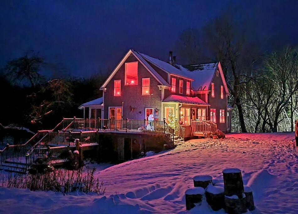 North River Lodge 4 Bedrooms 3 Baths Home Baddeck Inlet Exterior foto